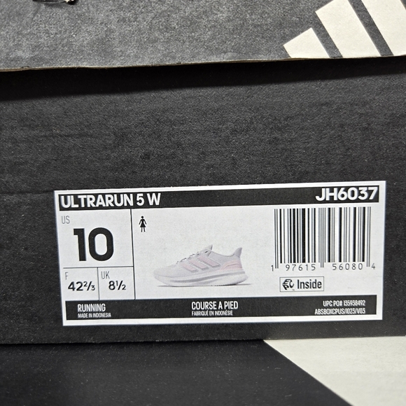 New Adidas Ultrarun 5 Women's Running Shoes Size 10 - Picture 8 of 8